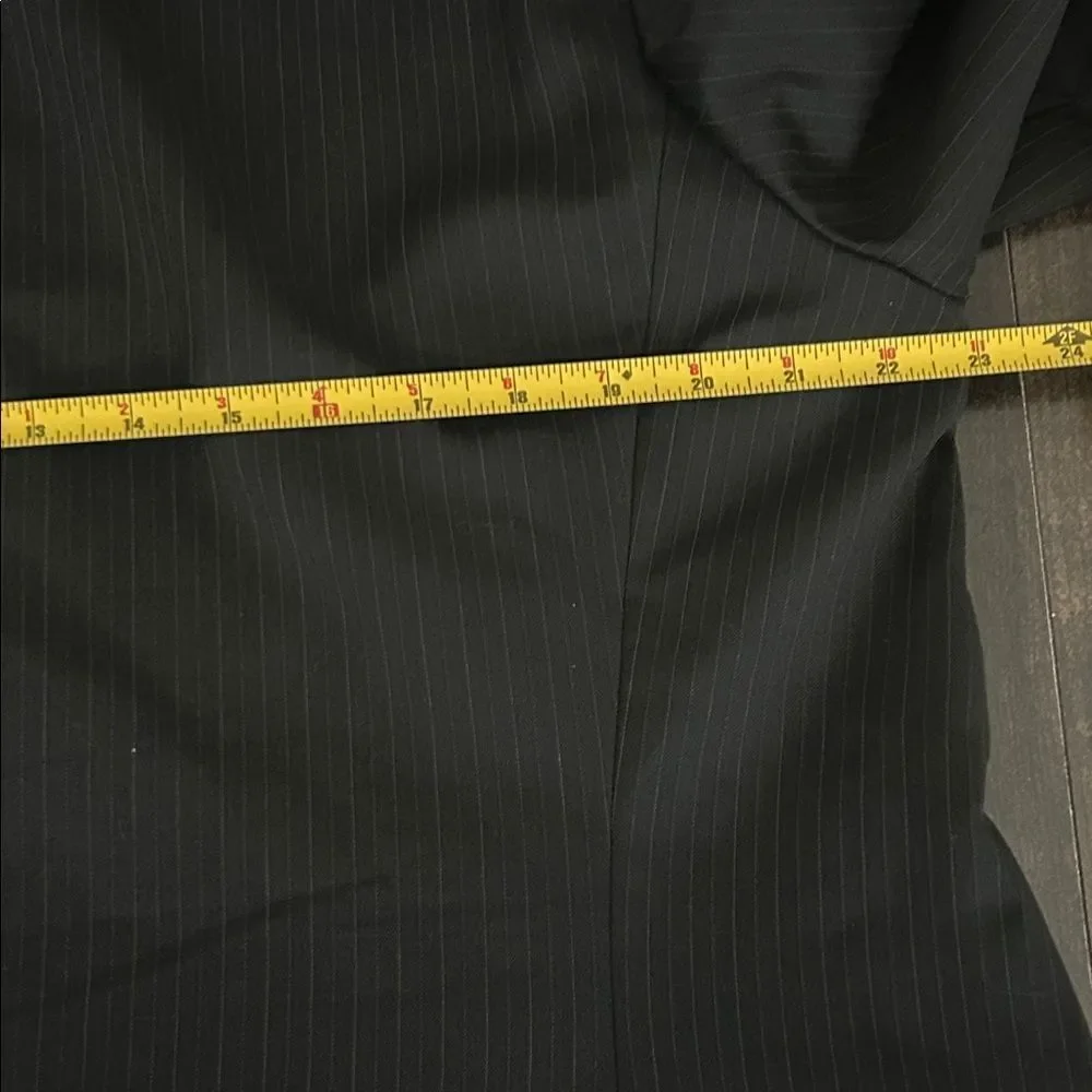 Hugo Boss Classic Black Men's Pinstripe Suit, 42R